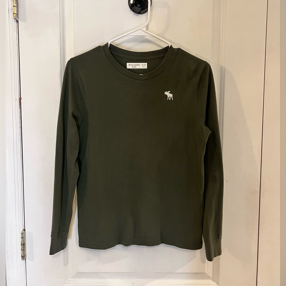 Boys Abercrombie Essential Icon Long Sleeve Tee